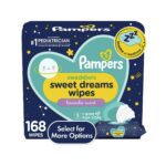 Pampers Sweet Dreams Nighttime Lavender Baby Wipes 3X Flip-Top Packs 168ct
