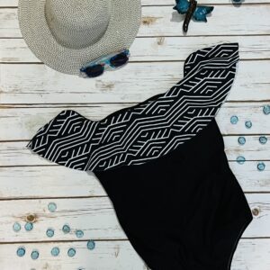 Zig Zag top swimsuit