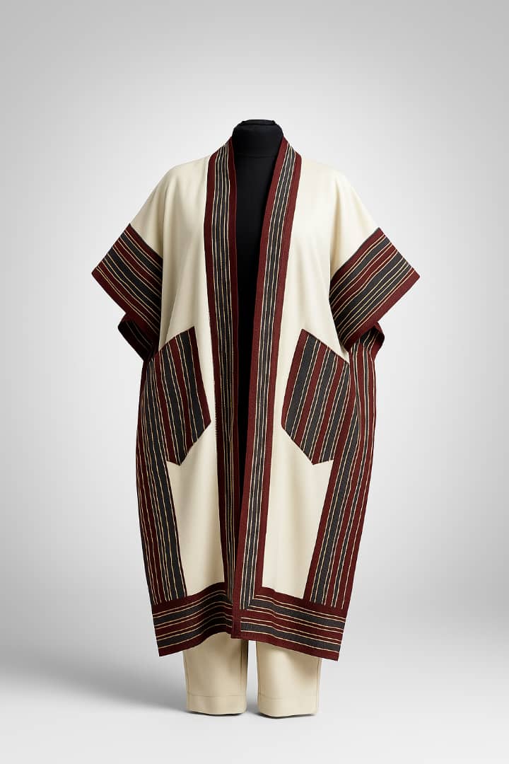 Crepe & Assoke Kimono Two-Piece Set – Effortless Comfort